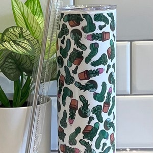 Tumbler for gag gift for adult party gift for plant lovers gag gift for cactus lover