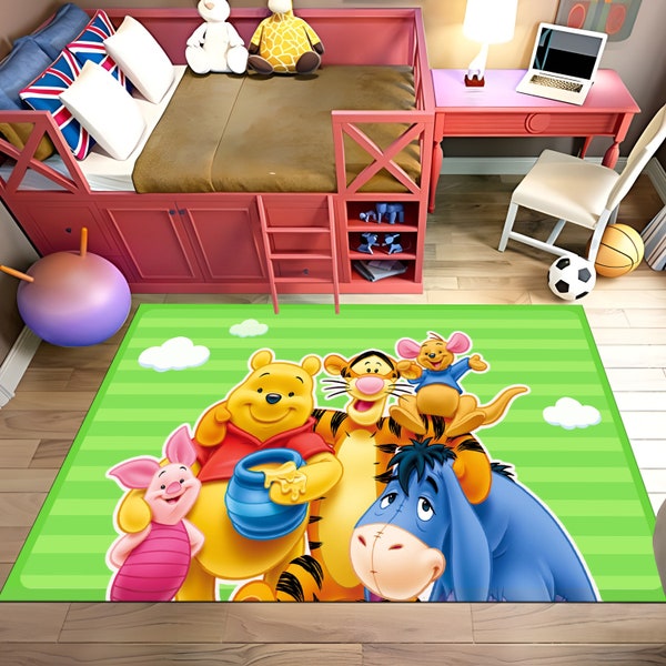 Winnie the Pooh Rug Etsy