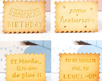 Coffret Biscuits pour Anniversaire