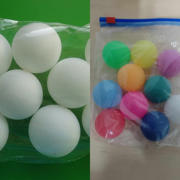 10 Ping Pong Balls - Craft/Sport/Beer Pong