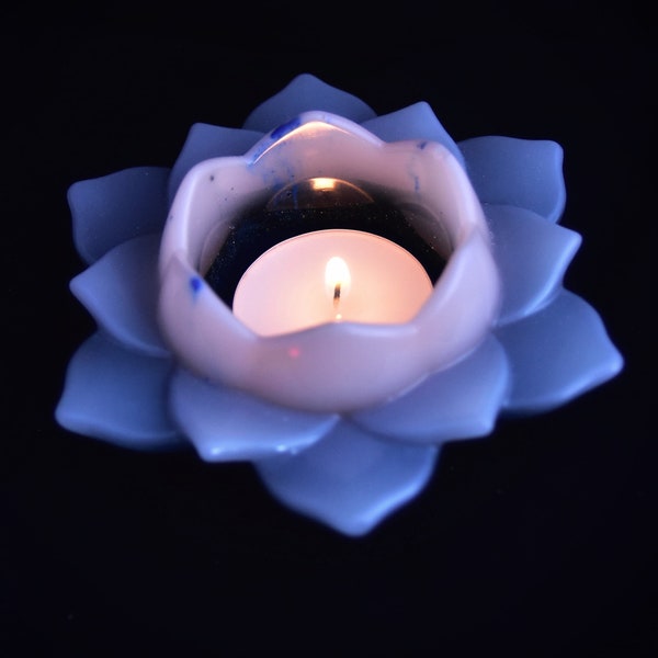 Large Lotus Candle Holder Etsy