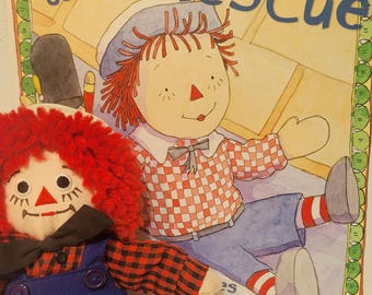 Raggedy Andy Book and Plush Toy Set