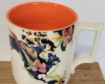 Anthropologie North Amerrica Whitney Winkler Home State Mug Bloom Where You Go Pre-owned EUC