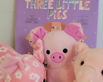 The Three Little Pigs Book & Plush Set: Classic Story