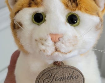 Yomiko Classics Plush British Shorthair Cat: Realistic Russ Berrie Toy