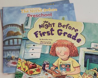 Back to Preschool and First Grade books.