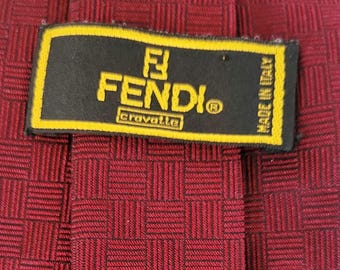 Fendi mens necktie Pre-owned EUC