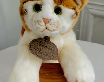 Yomiko Classics Plush British Shorthair Cat: Realistic Russ Berrie Toy