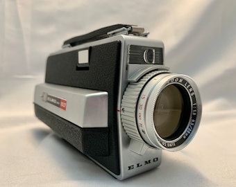 Elmo 650S Sound Super 8 Video Camera - Tested - Etsy