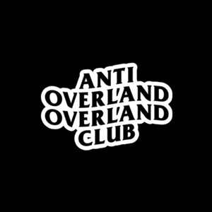 Anti Overland Overland Club Sticker