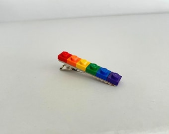 Pinza para el pelo Lego® | En varios colores Lego | Cumpleaños | Unisex | Fiesta | Regalo para mejores amigos, hijos, amigos y familiares | LGBTQ+