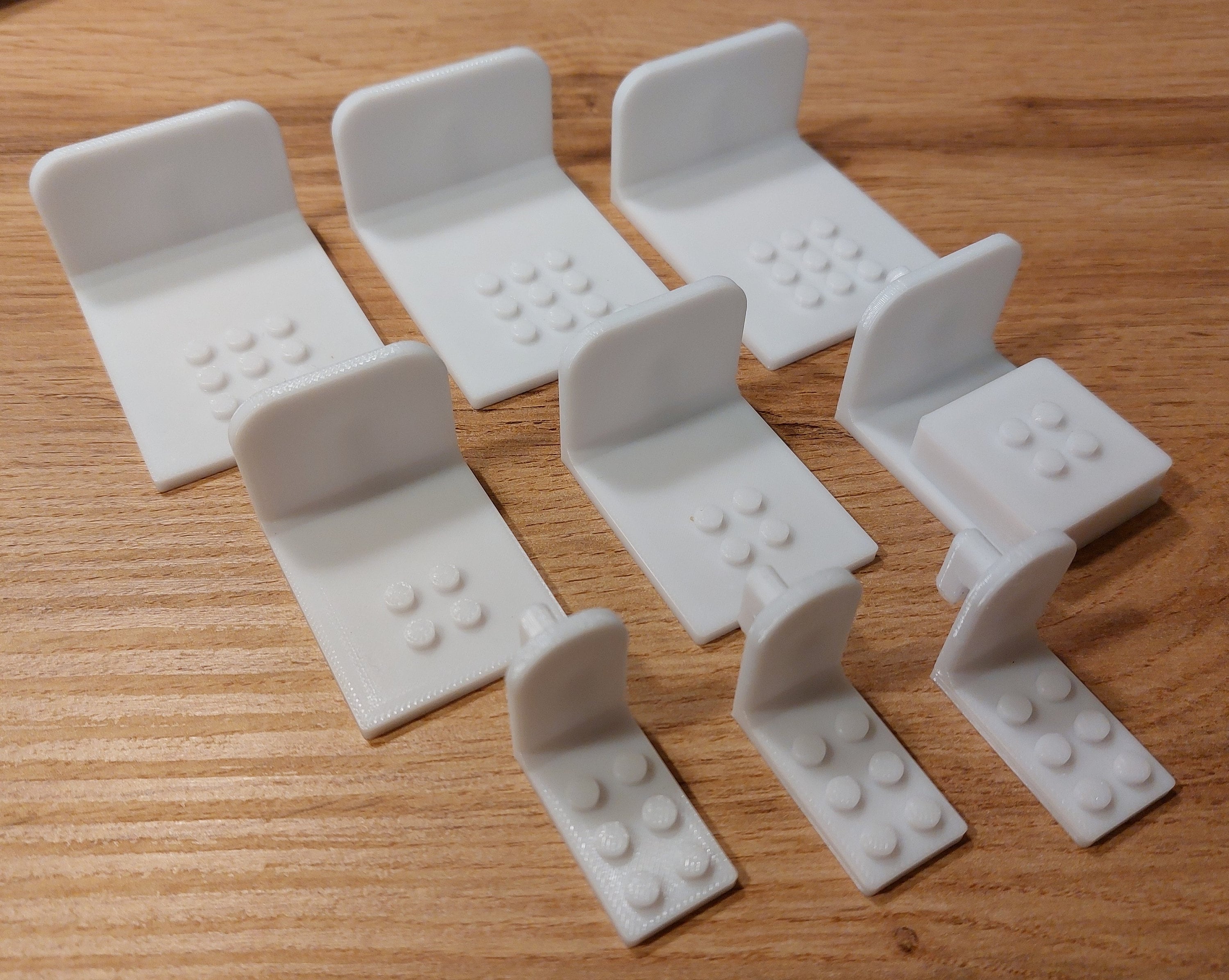 Ikea Skadis Pegboard - LEGO Icons 10329 Lego Flowers Support