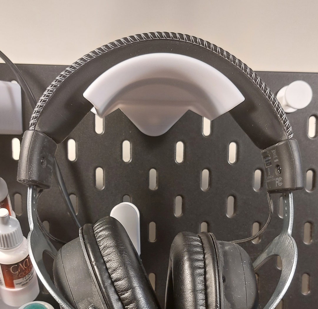 Ikea Skadis Pegboard Headphone Gaming Headset Holder Support ...