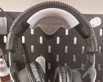 Ikea Skadis Steckbrett Kopfhörer Gaming Headset Halter Unterstützung / Kopfhörerhalter