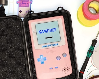 Backlit Game Boy Color w/ USB-C Charging & Backlit Buttons (Made to Order)