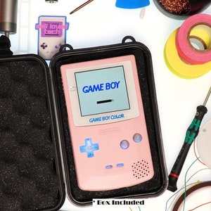 Backlit Game Boy Color w/ USB-C Charging & Backlit Buttons (Made to Order)