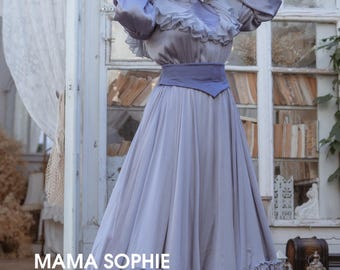 Howl's Moving Castle Inspired Mama Sophie Original Dress - Custom Made