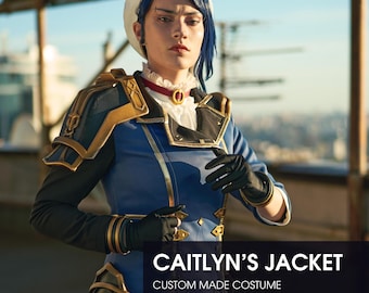 Officer Caitlyn Arcane 2 Cosplay Costume - Custom Made