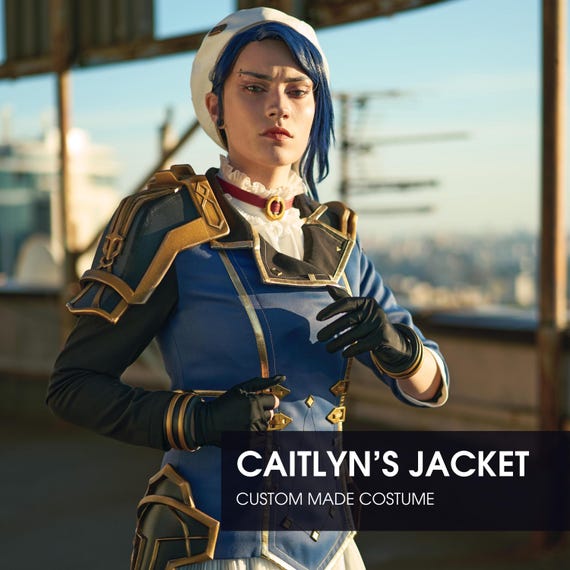 オフィサー・ケイトリン・アーケイン2 コスプレ衣装 - カスタムメイド