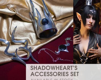 Fantasy Baldur's Gate 3 Shadowheart Zubehör Set - Custom Made