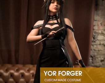 Spy x Family Yor Forger Cosplay Dress - Custom Made