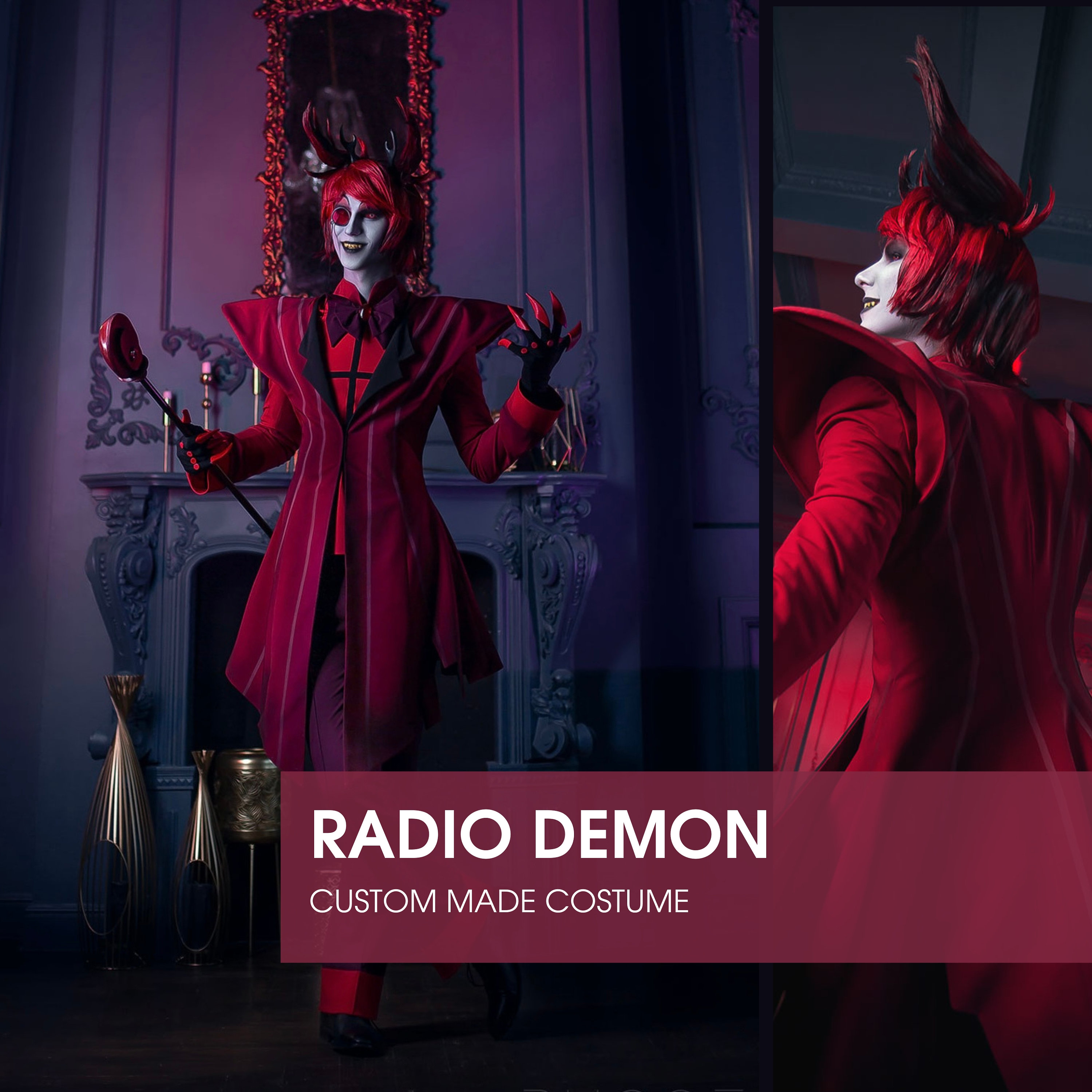 Alastor hazbin hotel deals cosplay