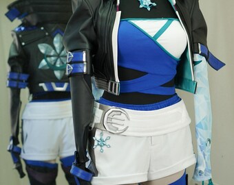Marvel Rivals Luna Snow Bespoke Cosplay Costume - Custom Made