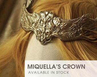 Miquella Krone, Fantasy Krone, Elfenkrone, Gothic Krone, Faire Krone, Renfaire Cosplay - Custom Made