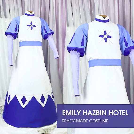 Hazbin Hotel Beautiful Emily Cosplay Costume - Custom Made - Etsy Singapore