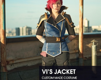 Officer Vi Arcane 2 Cosplay Costume - Custom Made