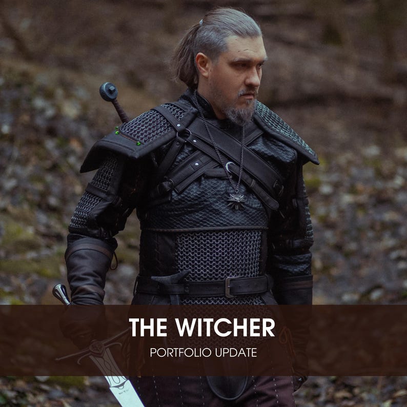 Geralt the Witcher Cosplay Costume - Custom Made - Etsy