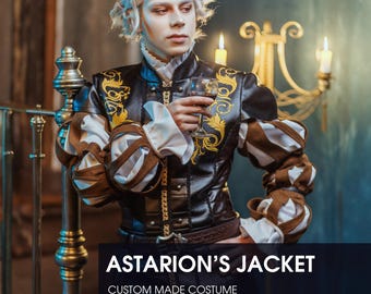 Baldur's Gate 3 Astarion Cosplay Vampire Costume - Custom Made