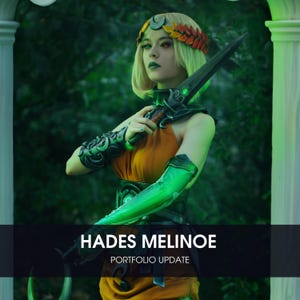 Melinoe Hades Cosplay Costume - Custom Made