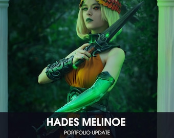 Fantasia de cosplay de Melinoe Hades - feita sob medida
