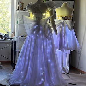 light up princess dress for adults RGB LED Light Up Princess Dress, Interactive Girls Princess Costume  Halloween