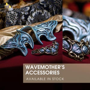Wavemother&#39;s Fantasy Baldur&#39;s Gate 3 Cosplay Accessories Color Set - Custom Made