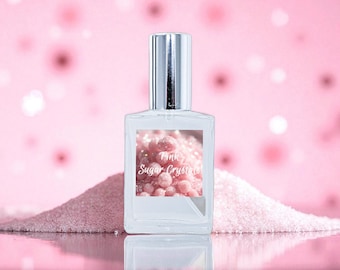 Pink Sugar Crystals Perfume | Gourmand | Sweet Powdery Scent | Perfume Spray | Gift For Her | 15ml