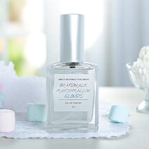 Boardwalk Marshmallow Clouds Perfume- Marshmallow Perfume, 15ml Size, Complex Scent, Gift Handmade Perfume