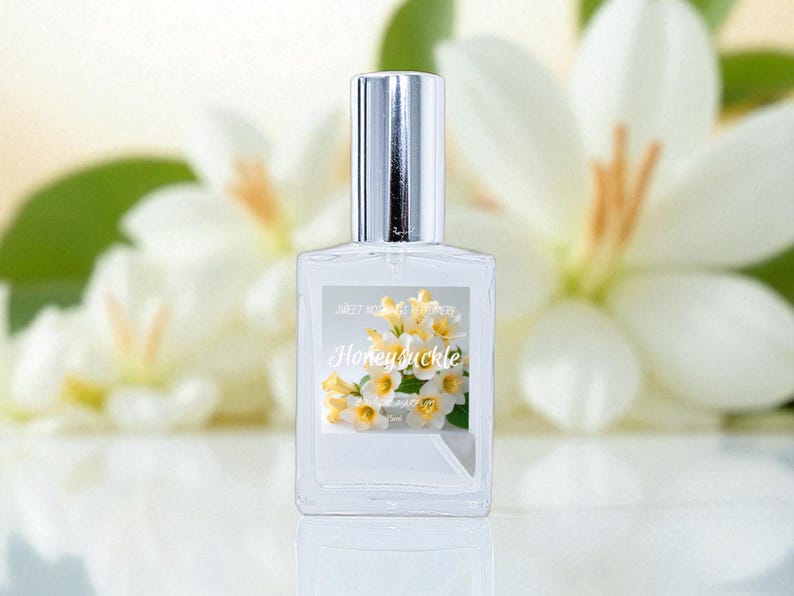 Honeysuckle Perfume | Floral Scent | Perfume Spray | 15ml Size | Gift For Her | Handmade image 2