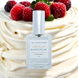Vanilla Buttercream Perfume: Sweet Gourmand Cream Scent - 15ml