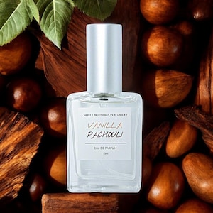 Vanilla Patchouli Perfume | Earthy Sweet Scent | Perfume Spray | 15ml Size | Gift Idea