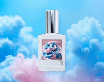 Blue Raspberry Cotton Candy Perfume | Gourmand | Sweet Scent | Perfume Spray | Gift For Her