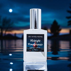 Midnight Pomegranate Perfume | Complex | Sweet Scent | Perfume Spray | 15ml Size | Gift Idea