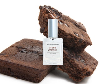 Fudge Brownie Perfume Spray- Gourmand Perfume, Cococnut Perfume, Gift Ideas, Handmade Perfume
