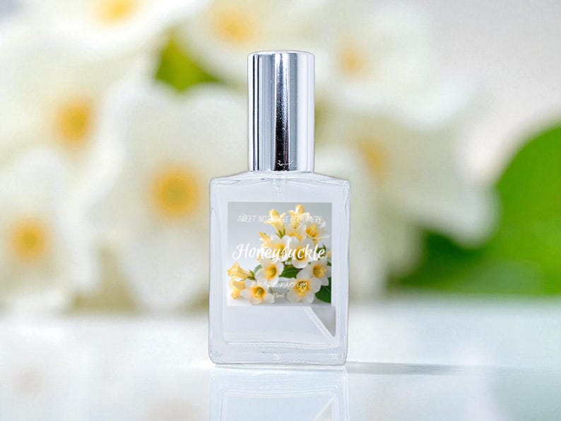Honeysuckle Perfume | Floral Scent | Perfume Spray | 15ml Size | Gift For Her | Handmade image 1