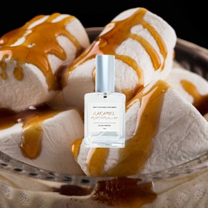 Caramel Marshmallow Perfume Spray- Sweet Perfume, Caramel Perfume, Marshmallow Perfume, Gourmand Perfume, Gift Ideas, Hamdmade Perfume