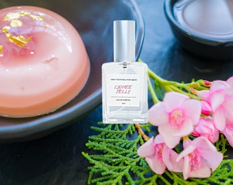Lychee Jelly Perfume Spray- Gourmand Perfume, Asian Perfume, Dessert Perfume, Lychee Perfume, Gift Ideas, Handmade Perfume