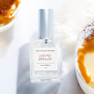 Creme Brulee Perfume | Gourmand | Sweet Scent | 15ml Size | Handmade