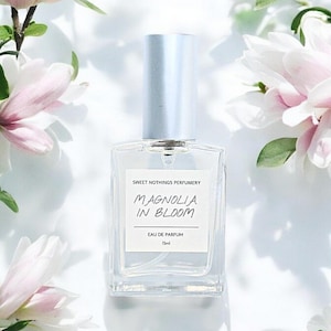 Magnolia In Bloom Perfume | Floral Scent | Perfume Spray | 15ml Size | Gift For Her | Handmade