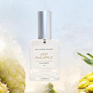 Iced Pineapple Perfume- Fruity Perfume, 15ml Size, Drink Perfume, Gift Ideas, Handmade Perfume